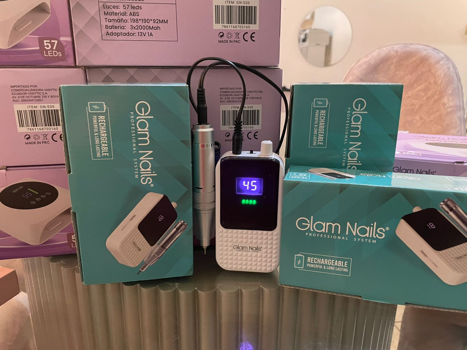 Drill Glam Nails Profesional
